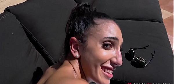  Angelica Cruz Got nice fuck with her dad on POOLSide